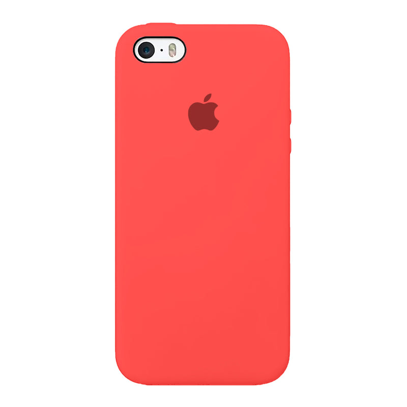 Capinha Celular iPhone 5, 5S e SE 1ª Geração (2016) Silicone Cover Aveludado