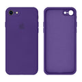 Capinha Celular iPhone 7, 8, SE 2ª e 3ª Geração Silicone Aveludado com Proteção de Câmera