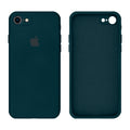 Capinha Celular iPhone 7, 8, SE 2ª e 3ª Geração Silicone Aveludado com Proteção de Câmera