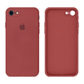 Capinha Celular iPhone 7, 8, SE 2ª e 3ª Geração Silicone Aveludado com Proteção de Câmera