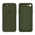 Capinha Celular iPhone 7, 8, SE 2ª e 3ª Geração Silicone Aveludado com Proteção de Câmera