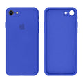Capinha Celular iPhone 7, 8, SE 2ª e 3ª Geração Silicone Aveludado com Proteção de Câmera