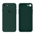 Capinha Celular iPhone 7, 8, SE 2ª e 3ª Geração Silicone Aveludado com Proteção de Câmera
