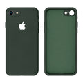Capinha Celular iPhone 7, 8, SE 2ª e 3ª Geração Silicone Aveludado com Proteção de Câmera