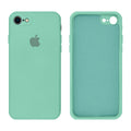 Capinha Celular iPhone 7, 8, SE 2ª e 3ª Geração Silicone Aveludado com Proteção de Câmera
