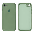 Capinha Celular iPhone 7, 8, SE 2ª e 3ª Geração Silicone Aveludado com Proteção de Câmera