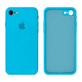 Capinha Celular iPhone 7, 8, SE 2ª e 3ª Geração Silicone Aveludado com Proteção de Câmera