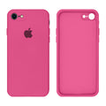 Capinha Celular iPhone 7, 8, SE 2ª e 3ª Geração Silicone Aveludado com Proteção de Câmera