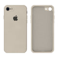Capinha Celular iPhone 7, 8, SE 2ª e 3ª Geração Silicone Aveludado com Proteção de Câmera