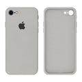 Capinha Celular iPhone 7, 8, SE 2ª e 3ª Geração Silicone Aveludado com Proteção de Câmera