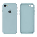 Capinha Celular iPhone 7, 8, SE 2ª e 3ª Geração Silicone Aveludado com Proteção de Câmera