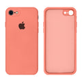 Capinha Celular iPhone 7, 8, SE 2ª e 3ª Geração Silicone Aveludado com Proteção de Câmera