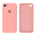 Capinha Celular iPhone 7, 8, SE 2ª e 3ª Geração Silicone Aveludado com Proteção de Câmera