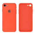 Capinha Celular iPhone 7, 8, SE 2ª e 3ª Geração Silicone Aveludado com Proteção de Câmera