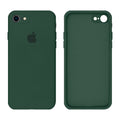 Capinha Celular iPhone 7, 8, SE 2ª e 3ª Geração Silicone Aveludado com Proteção de Câmera