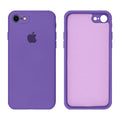 Capinha Celular iPhone 7, 8, SE 2ª e 3ª Geração Silicone Aveludado com Proteção de Câmera