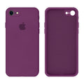 Capinha Celular iPhone 7, 8, SE 2ª e 3ª Geração Silicone Aveludado com Proteção de Câmera