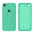 Capinha Celular iPhone 7, 8, SE 2ª e 3ª Geração Silicone Aveludado com Proteção de Câmera