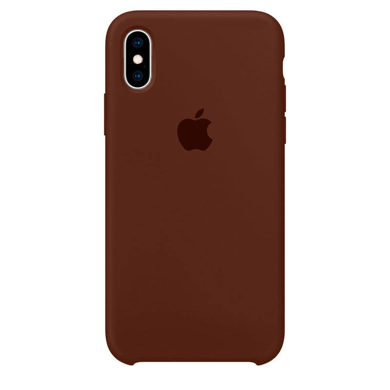 Capinha Celular iPhone X e XS Silicone Aveludado Cover