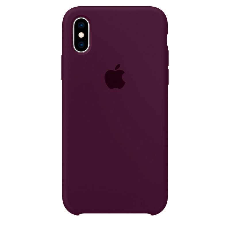 Capinha Celular iPhone X e XS Silicone Aveludado Cover