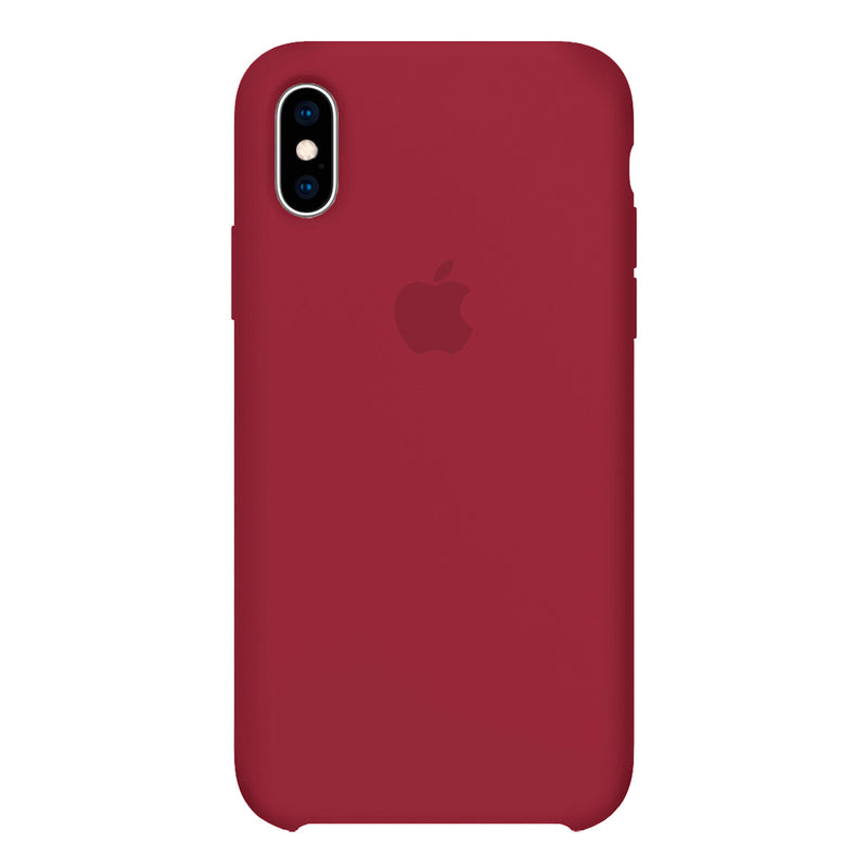 Capinha Celular iPhone X e XS Silicone Aveludado Cover