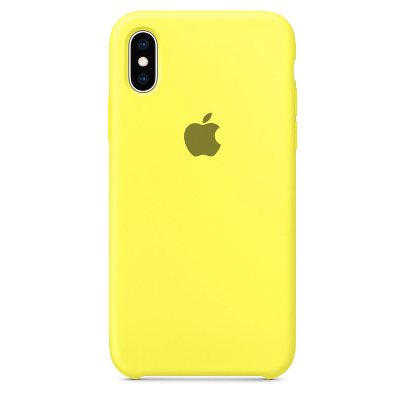 Capinha Celular iPhone X e XS Silicone Aveludado Cover