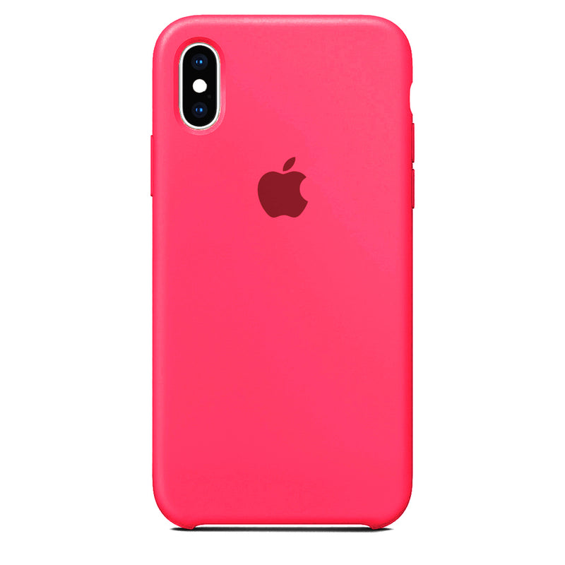 Capinha Celular iPhone X e XS Silicone Aveludado Cover