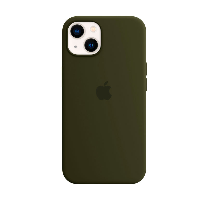 Capinha Celular iPhone 13 Silicone Aveludado