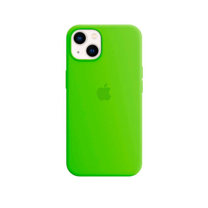 Capinha Celular iPhone 13 Mini Silicone Aveludado