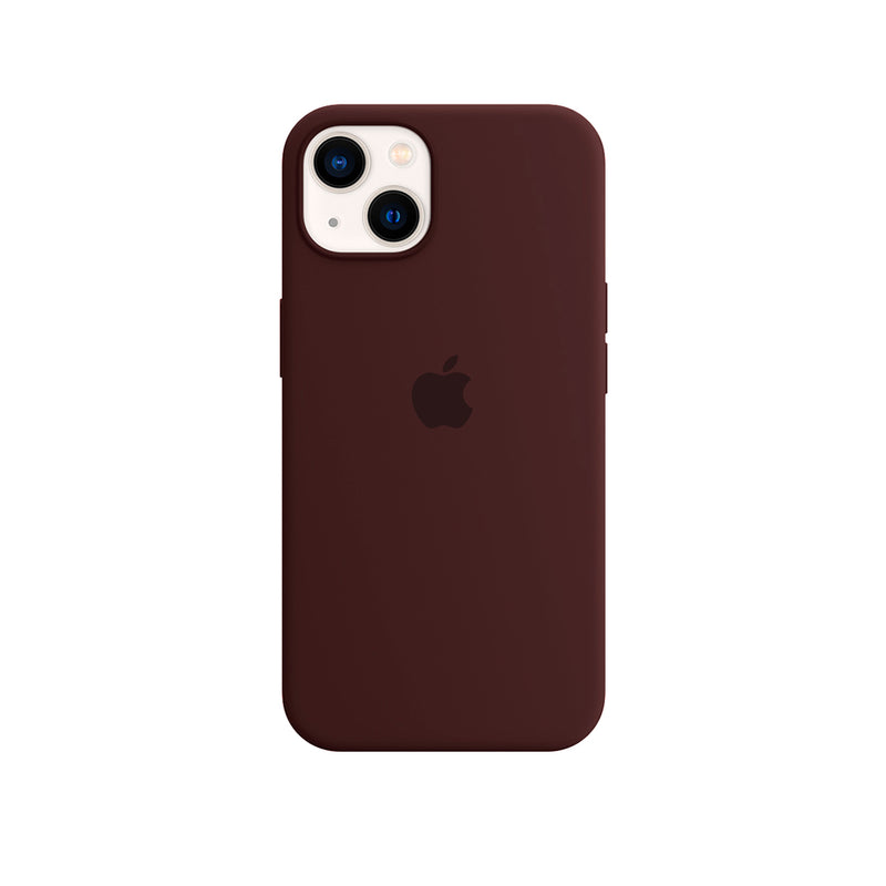 Capinha Celular iPhone 13 Mini Silicone Aveludado