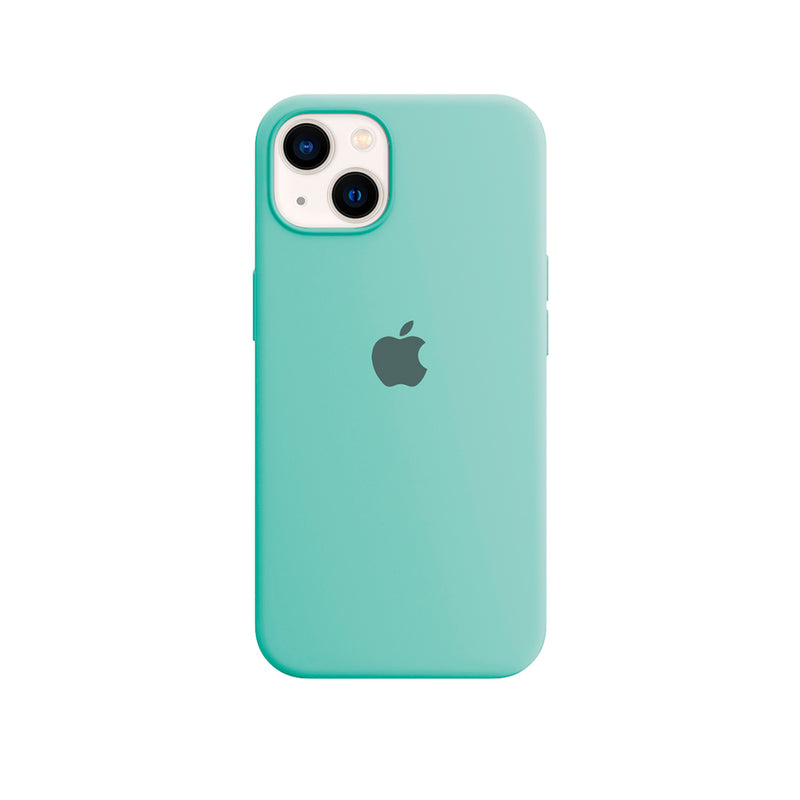 Capinha Celular iPhone 13 Mini Silicone Aveludado