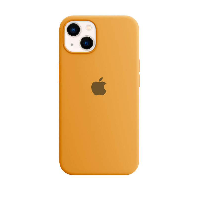 Capinha Celular iPhone 13 Silicone Aveludado
