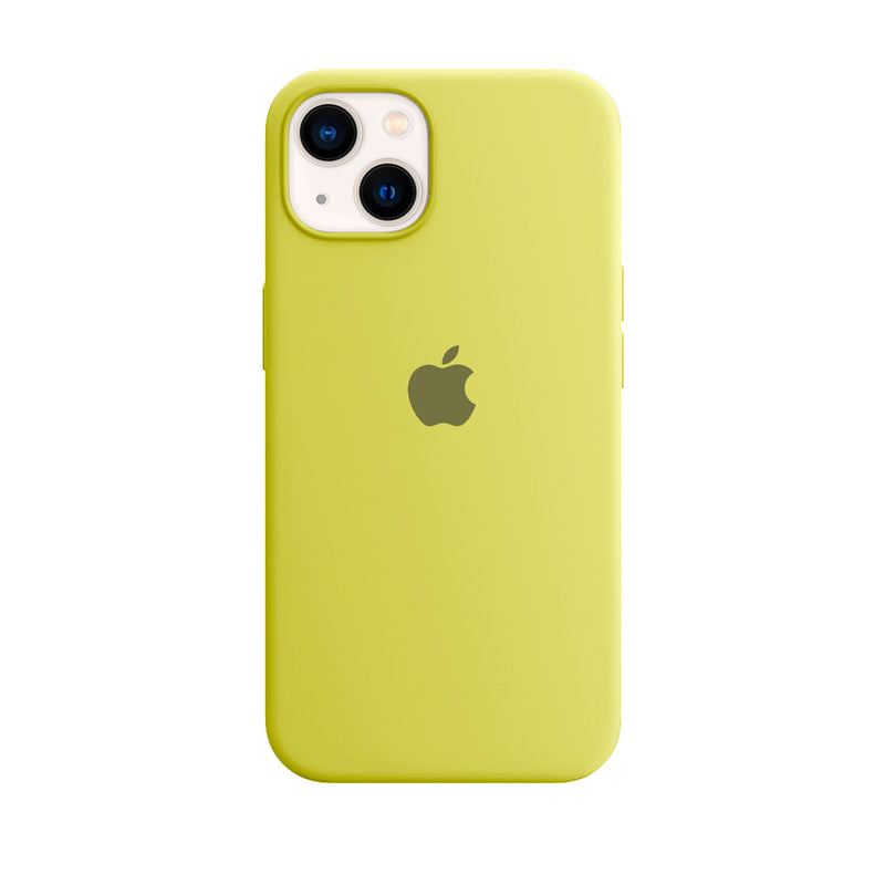 Capinha Celular iPhone 13 Silicone Aveludado