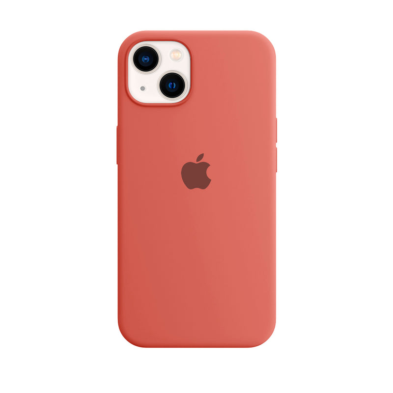 Capinha Celular iPhone 13 Silicone Aveludado