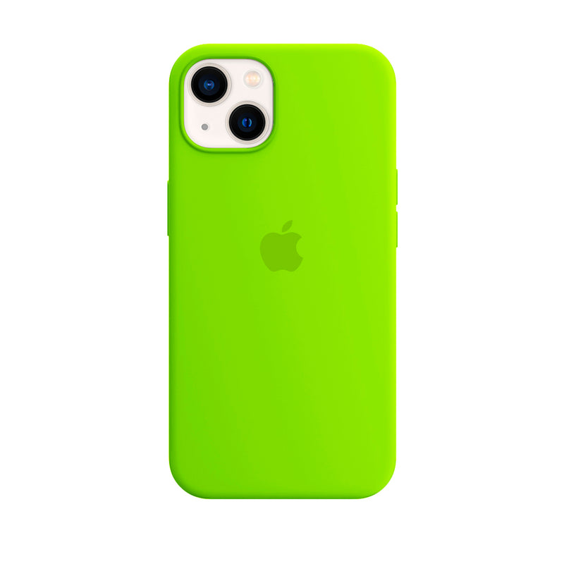 Capinha Celular iPhone 13 Silicone Aveludado