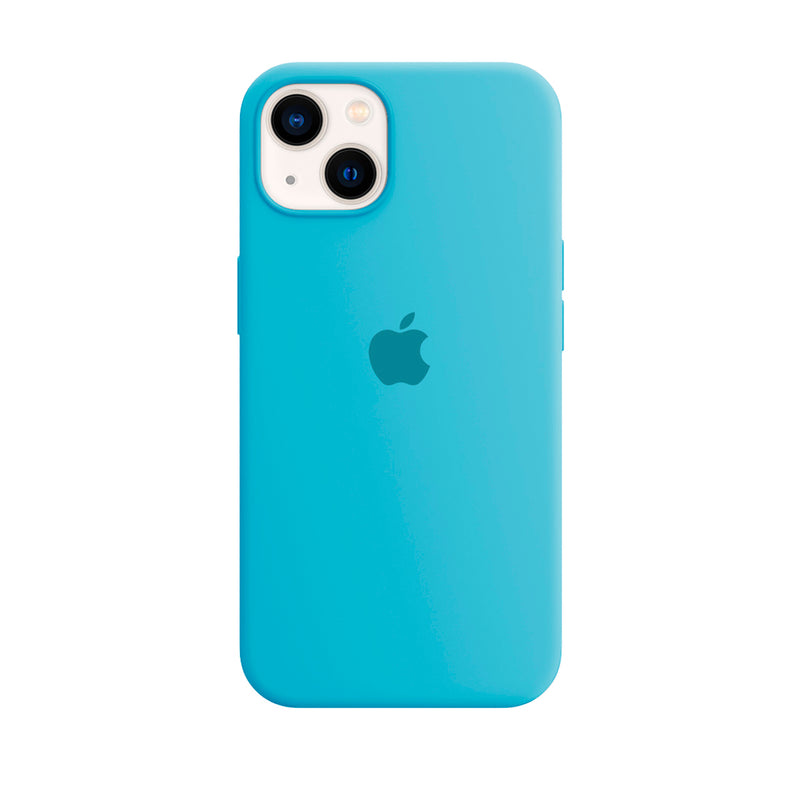 Capinha Celular iPhone 13 Silicone Aveludado