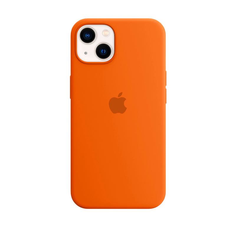 Capinha Celular iPhone 13 Silicone Aveludado
