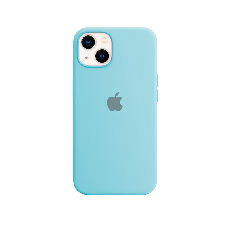 Capinha Celular iPhone 13 Mini Silicone Aveludado