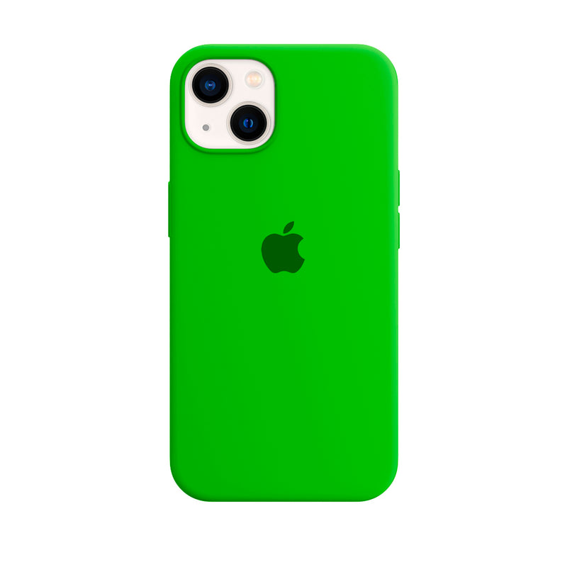Capinha Celular iPhone 13 Mini Silicone Aveludado