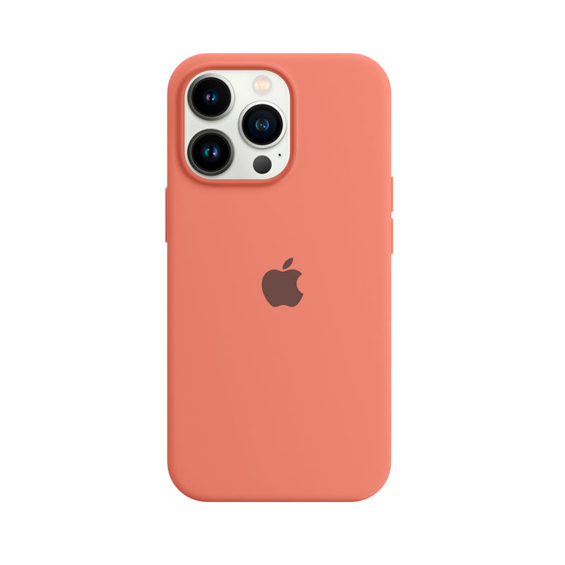 Capinha Celular iPhone 13 Pro Max Silicone Aveludado