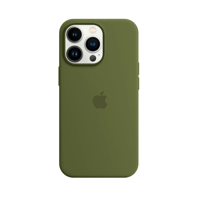 Capinha Celular iPhone 13 Pro Max Silicone Aveludado