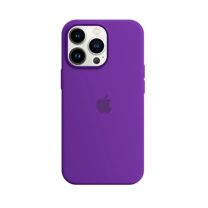 Capinha Celular iPhone 13 Pro Max Silicone Aveludado