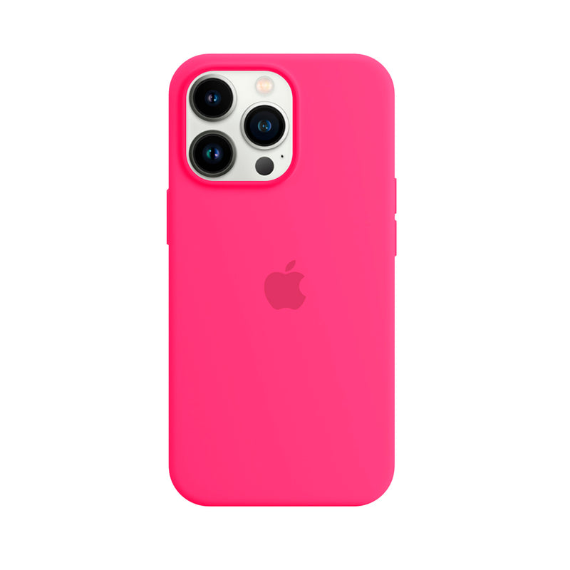 Capinha Celular iPhone 13 Pro Max Silicone Aveludado