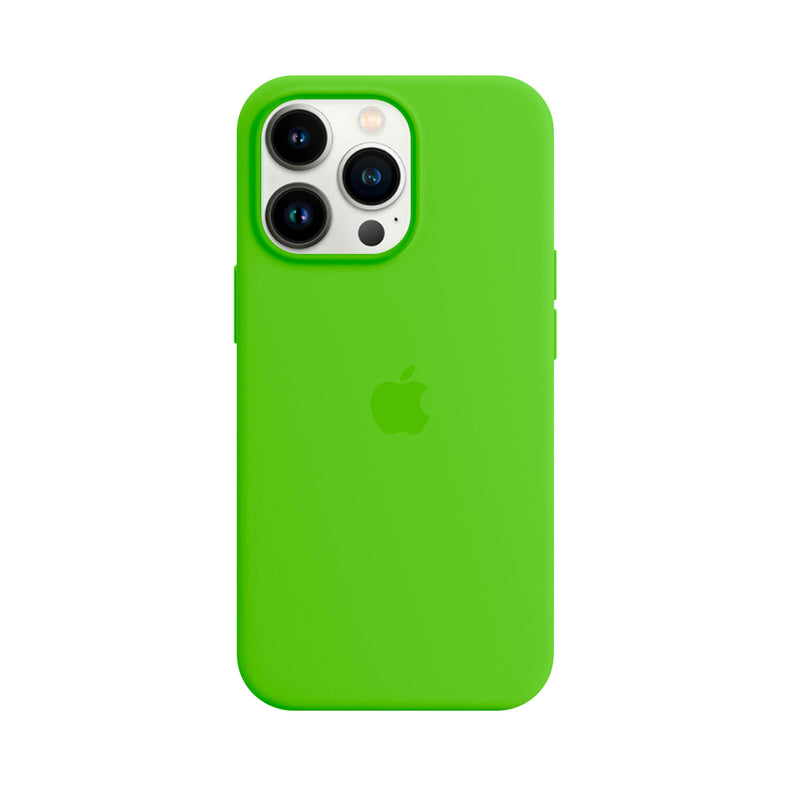 Capinha Celular iPhone 13 Pro Max Silicone Aveludado