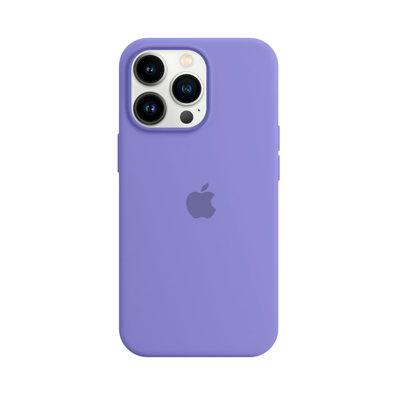 Capinha Celular iPhone 13 Pro Max Silicone Aveludado