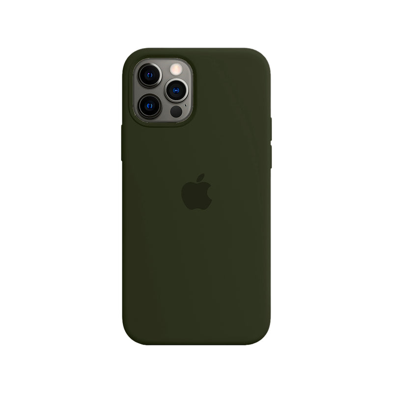 Capinha Celular iPhone 12 / 12 Pro Silicone Aveludado