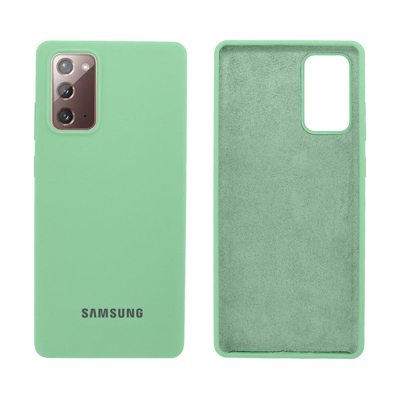 Capinha Celular Galaxy Note 20 Silicone Cover Aveludado