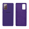 Capinha Celular Galaxy Note 20 Silicone Cover Aveludado