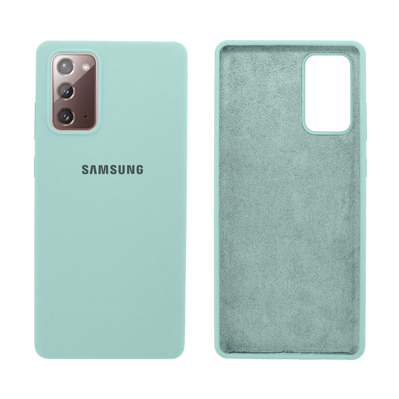 Capinha Celular Galaxy Note 20 Silicone Cover Aveludado