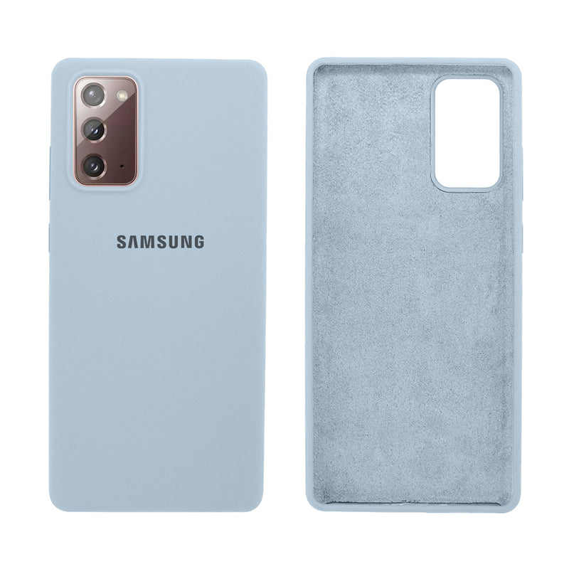 Capinha Celular Galaxy Note 20 Silicone Cover Aveludado